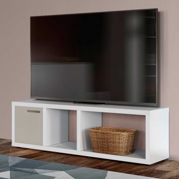 Tv-meubel Berkeley 150cm - wit