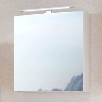 Spiegelkast Dasa 60cm met 1 deur - wit