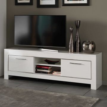 Tv-meubel Modena 160 cm - hoogglans wit