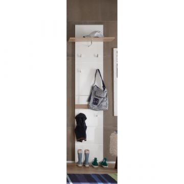 Garderobepaneel Set-One | 60 x 25 x 195 cm | Licht-eiken design