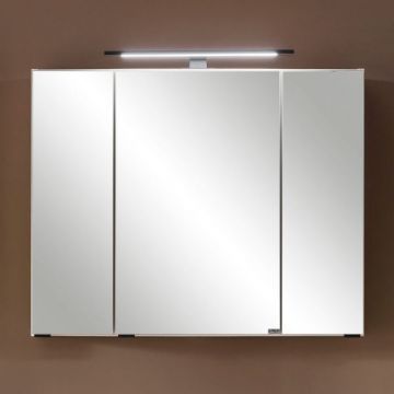 Spiegelkast Meran | 80 x 20 x 64 cm | Wit