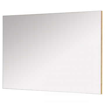 Spiegel Stoffel 87x60cm met rand in eikdecor