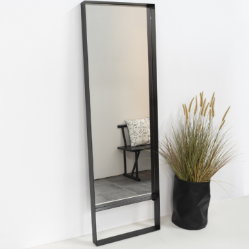 Hoge spiegel Dory 60 x 190 cm-zwart