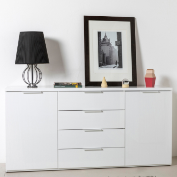 Dressoir Mundi | 170,7 x 44,4 x 82,6 cm | High Gloss White-design