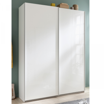 Kledingkast Systema | 150 x 59,6 x 222,6 cm | High Gloss White