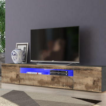 tv-meubel Cosmopolitan | 200 x 40 x 36,5 cm | Maple Pereira & Ardesia-design