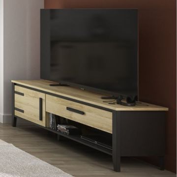 tv-meubel Cork | 171 x 45 x 55 cm | Gold Oak-design