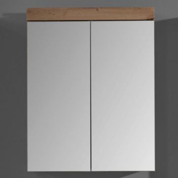 Spiegelkast Amanda | 60 x 17 x 77 cm | Aspen White