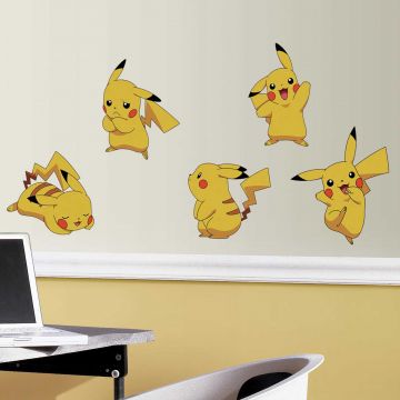 Muurstickers Pokémon Pikachu