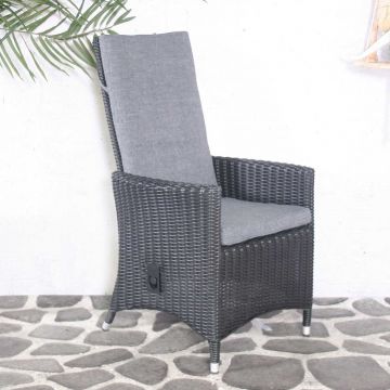 Verstelbare stoel Remko - zwart 