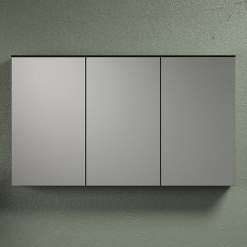 Spiegelkast Synnax | 120 x 17 x 70 cm | Antraciet