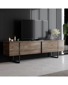 Modern TV-meubel | Woody Fashion | Melamine coating | Walnoot