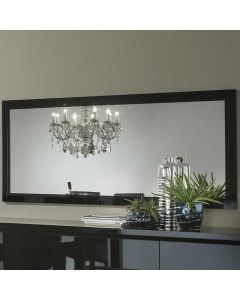 Spiegel Roma 180 cm - zwart