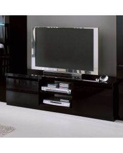 Tv-meubel Roma 150cm - hoogglans zwart